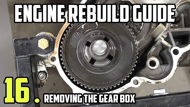 Gearbox removal & disassembly  - Vespa LML Engine rebuild tutorial Part 16 - DayDayNews