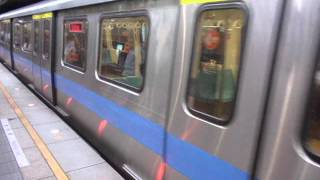 台北捷運改裝C301型(031/032)進站(古亭).avi