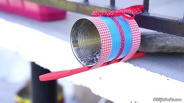 The Easiest Tin Can Bird Feeder (Upcycled)