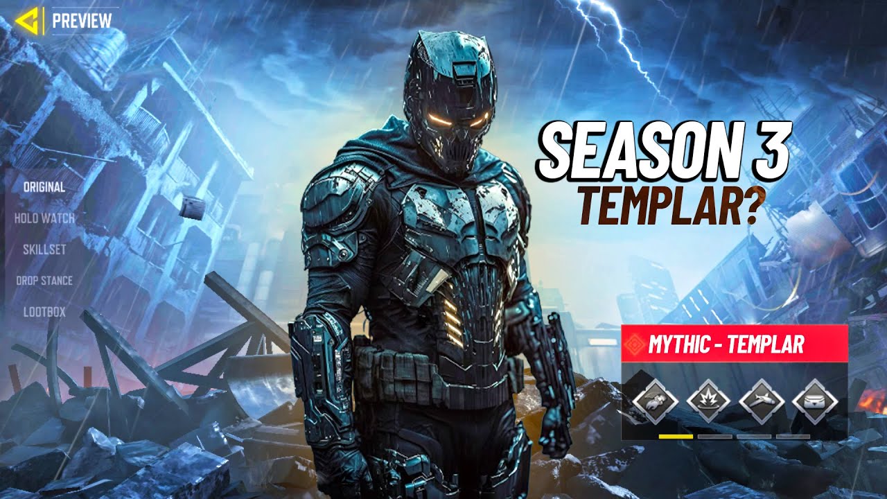 Mythic Templar in Season 3 CODM - COD Mobile New Leaks! - YouTube