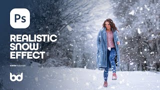 Realistic Snow Effect Tutorial in Adobe Photoshop screenshot 5