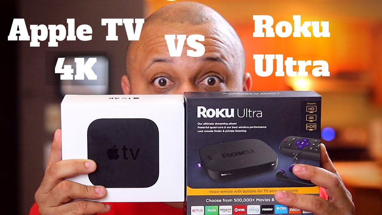Roku Ultra Vs Apple TV What's the streaming device? - YouTube