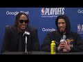 Indiana Pacers Postgame Interview Tyrese Haliburton, Myles Turner, Pascal Siakam Game 7 vs Knicks