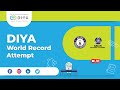 DIYA WORLD RECORD ATTEMPT!