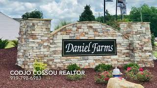 Benson NC new Homes for sale I DANIEL FARMS SUBDIVISION Relocate to Benson NC Codjo Cossou Realtor