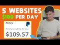 5 Websites To Make $100 Per Day From Your Couch (2019 Updates⌚)