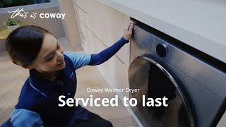 Coway Washer Dryer. Serviced To Last. This Is Coway