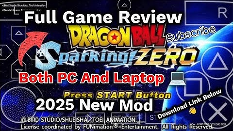 🔥 DRAGON BALL Z SPARKING ZERO - PPSSPP GAME REVIEW (2025) 🔥