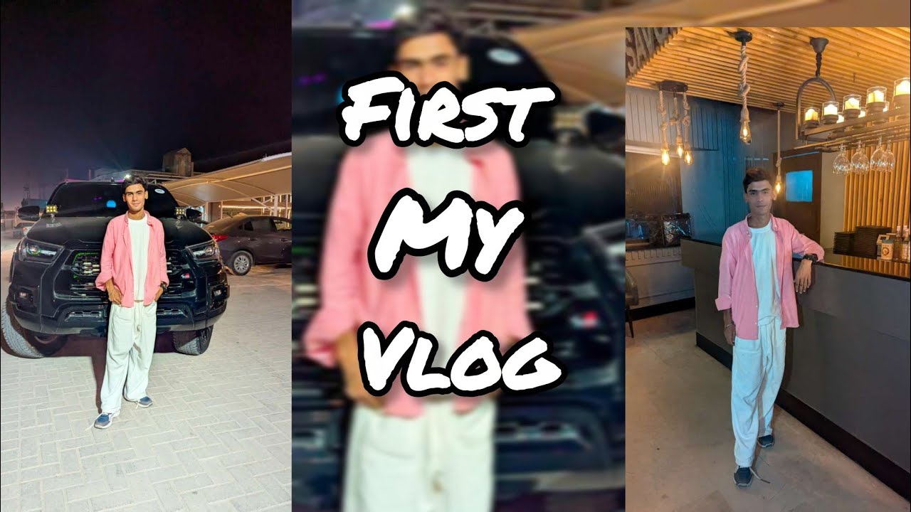 My First YouTube Vlog | Asadbashir 