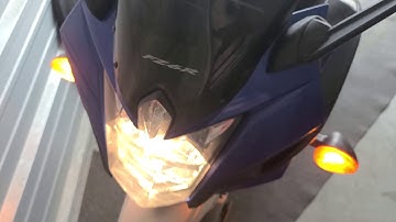 How to pull up diagnostic code on 2013 Yamaha FZ6R