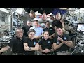 Expedition 68 NASA’s SpaceX Crew-5 Space Station Farewell Remarks - March 8, 2023