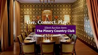 Details 2026 Silent Auction Item: The Pinery Country Club Guide