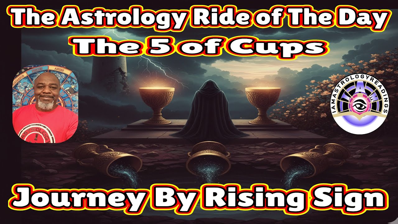 The Five of Cups Journey by Rising Sign