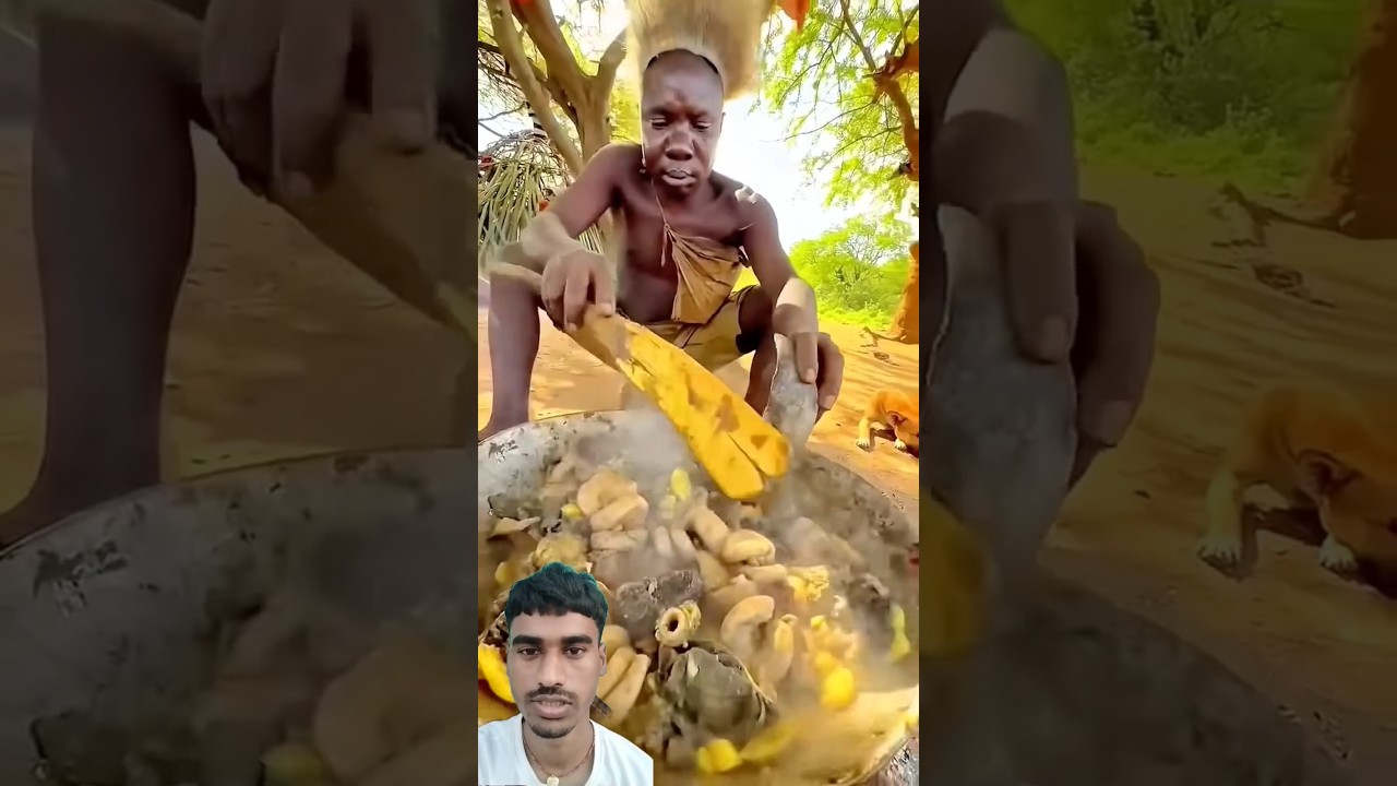 Today Lunch,😋‼️traditional Meal 😋😲 very delicious food, Enjoying#culture #africa #wildlife #shorts