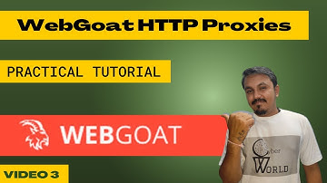webgoat http proxies || http proxies webgoat || webgoat tutorial || Cyber World Hindi