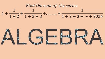 Telescoping Series problem for JEE Mains and Advanced