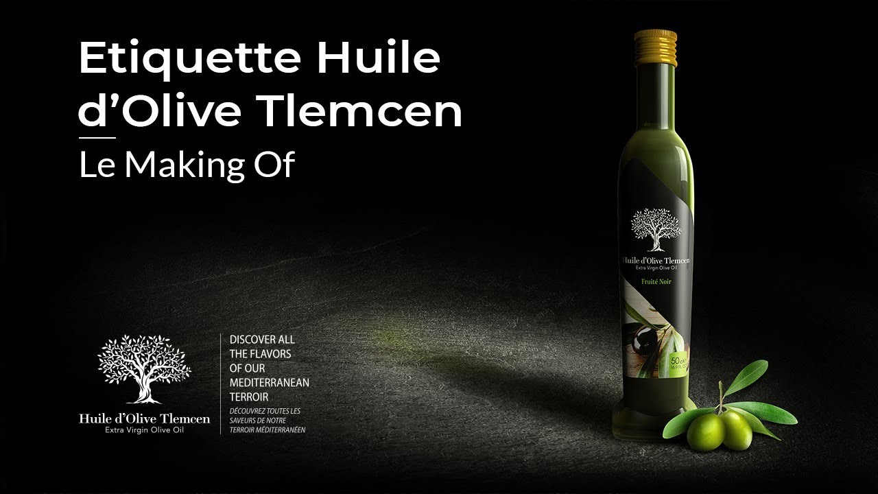 Moose Design Making Of Etiquette Huile D Olive Tlemcen Youtube