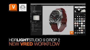 New Workflow for VRED  | HDR Light Studio 9 Drop 2 Tutorial