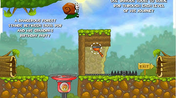Snail Bob 2: Walkthrough - level 1 - HD - MrThinhVn