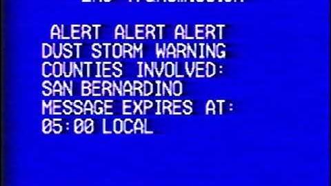 [EAS Mock: S3 | #1] "PULL ASIDE, STAY ALIVE" (06/26/1999)