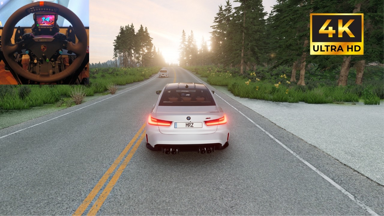 BMW M3 G80 CS | BeamNG.drive 4K (ULTRA) | Setup Fanatec