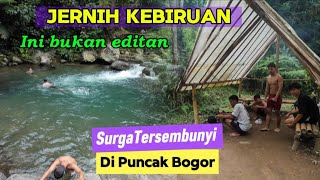 Only 5 thousand rupiah can enjoy the fresh mountain water‼️Leuwi Ather Puncak Cisarua Bogor