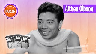 African American Great Althea Gibson! -  1958 What's My Line? | BUZZR