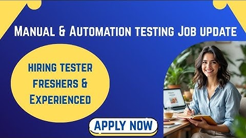 WFH testing jobs | Software testing Jobs 2025 | Manual & Automation Testing | QA Jobs | Tech Bharat