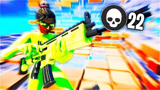 The most INSANE Solo VS Squads game I've ever played... (22 Kill Win)