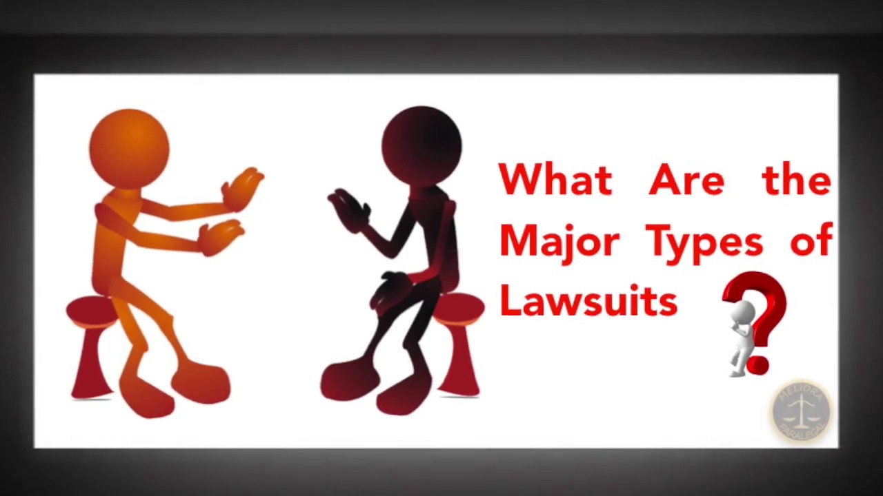 What Are The Major Types of Civil Lawsuits? YouTube