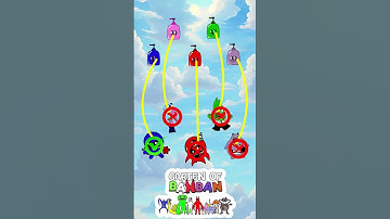 Please help Inside Out 2 VS Banban pass the Color Challenge Part 10 #10 #coloring #game #paint