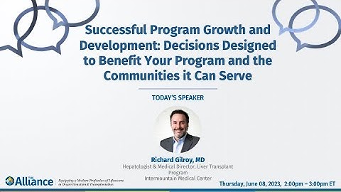 Successful Program Growth & Development: Decisions Designed to Benefit Your Program