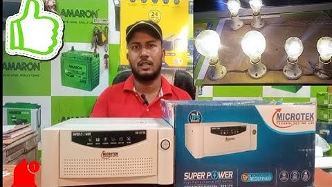😱 OMG  MICROTEK INVERTER 700VA पे इतना लोड आपको यकीन नही होगा,#inverter #microtek