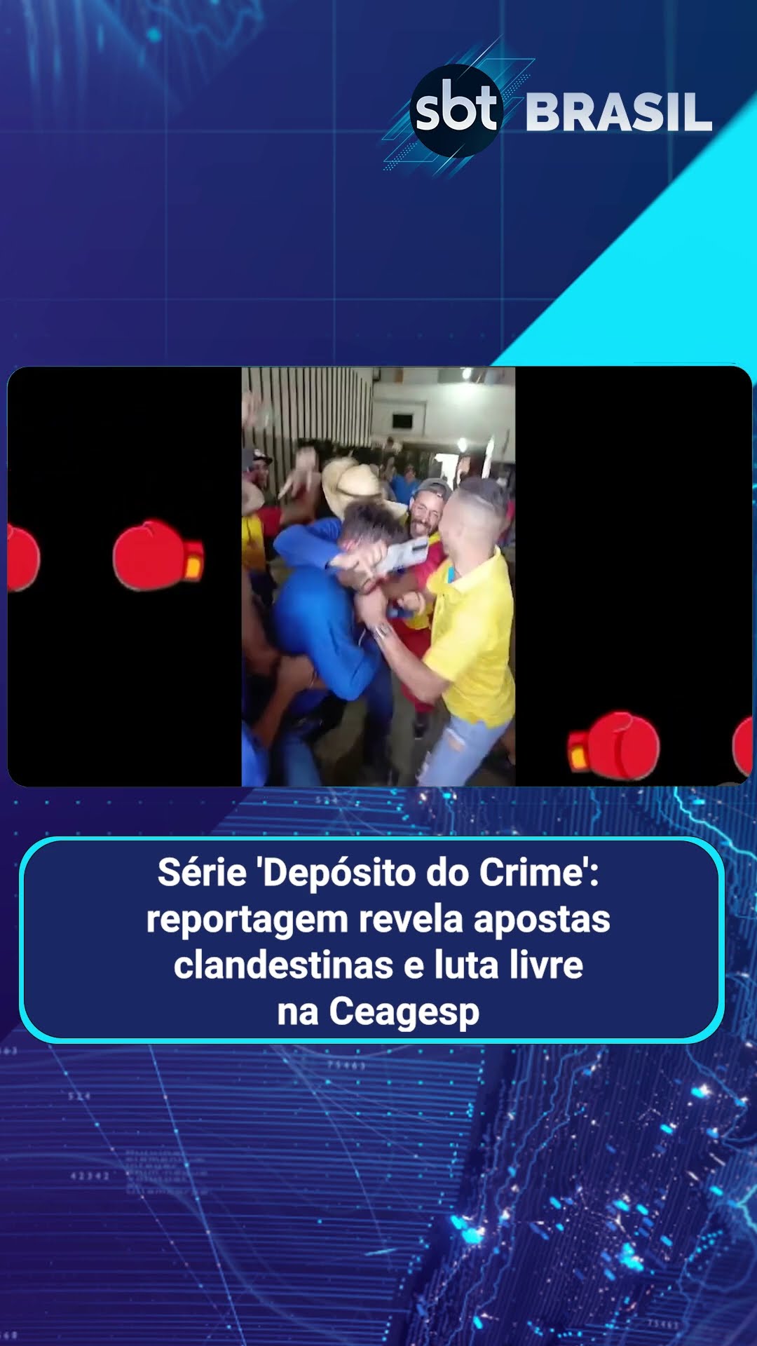 Luta livre no Ceagesp causa violência e prejudica trabalhadores locais | SBT Brasil (12/03/25)