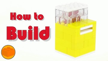 ✔ How To Build a MiNi LEGO Tic Tac Candy Machine