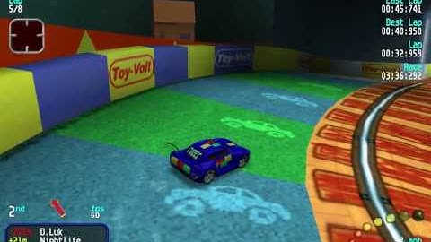 Re-Volt Custom Track Toy World Mayhem by Killer Wheels, 12 Cars 8 Laps & Pickups!