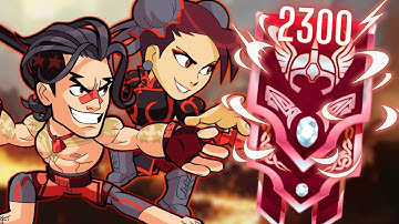 2 Things To Get 2300 Elo in 30 Days!! — Brawlhalla 2v2 Guide