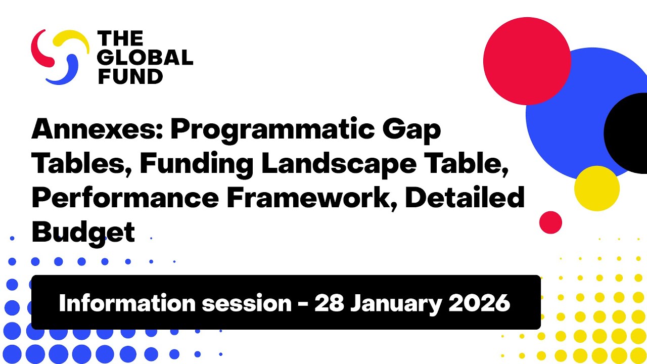 Annexes: Programmatic Gap Tables, Funding Landscape Table, Performance ...