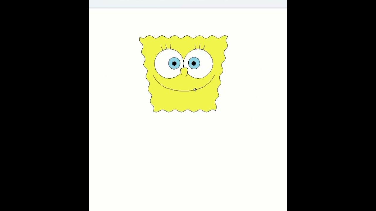 SpongeBob by using python - YouTube