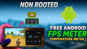 FREE FPS Meter WITHOUT ROOT 100% For MI Devices Working | FPS Meter On Any Android Device🚀 2025