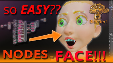 The EASIEST way to rig a face?? Mantis Rigging Nodes does Shape Keys!