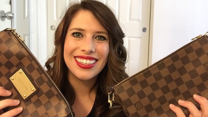 LOUIS VUITTON EVA CLUTCH ♡ review, what's in my evening bag *love