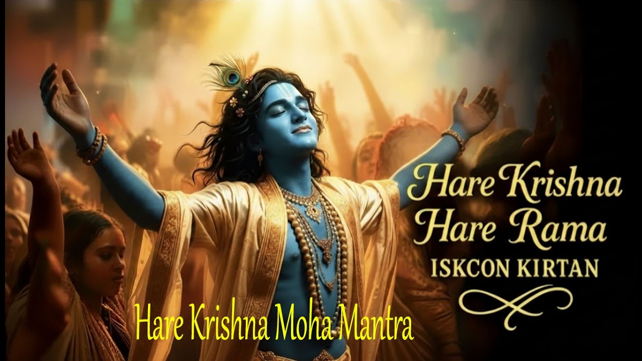 Best ISKCON Kirtan | Hare Krishna Hare Rama 1 Hour 6 Minutes Chant | Stress Relief & Inner Peace