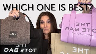 The ULTIMATE GUIDE To Marc Jacobs The Tote Bag!! Sizes, Features, Prices, Mod Shots, What Fits!