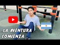 Mi PRIMER VIDEO de YOUTUBE en ARGENTINA🫶🇦🇷