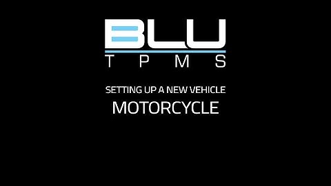 BLU TPMS Motorcycle Setup Walk-through