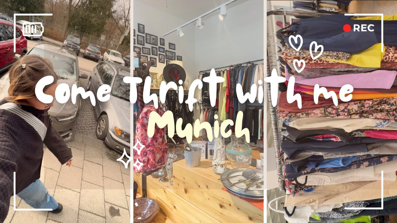 POV relaxing Thrifting | Secondhandladen in Muc | no talking only thrift sounds and music