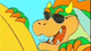 Bowser Laughs with fitting musics