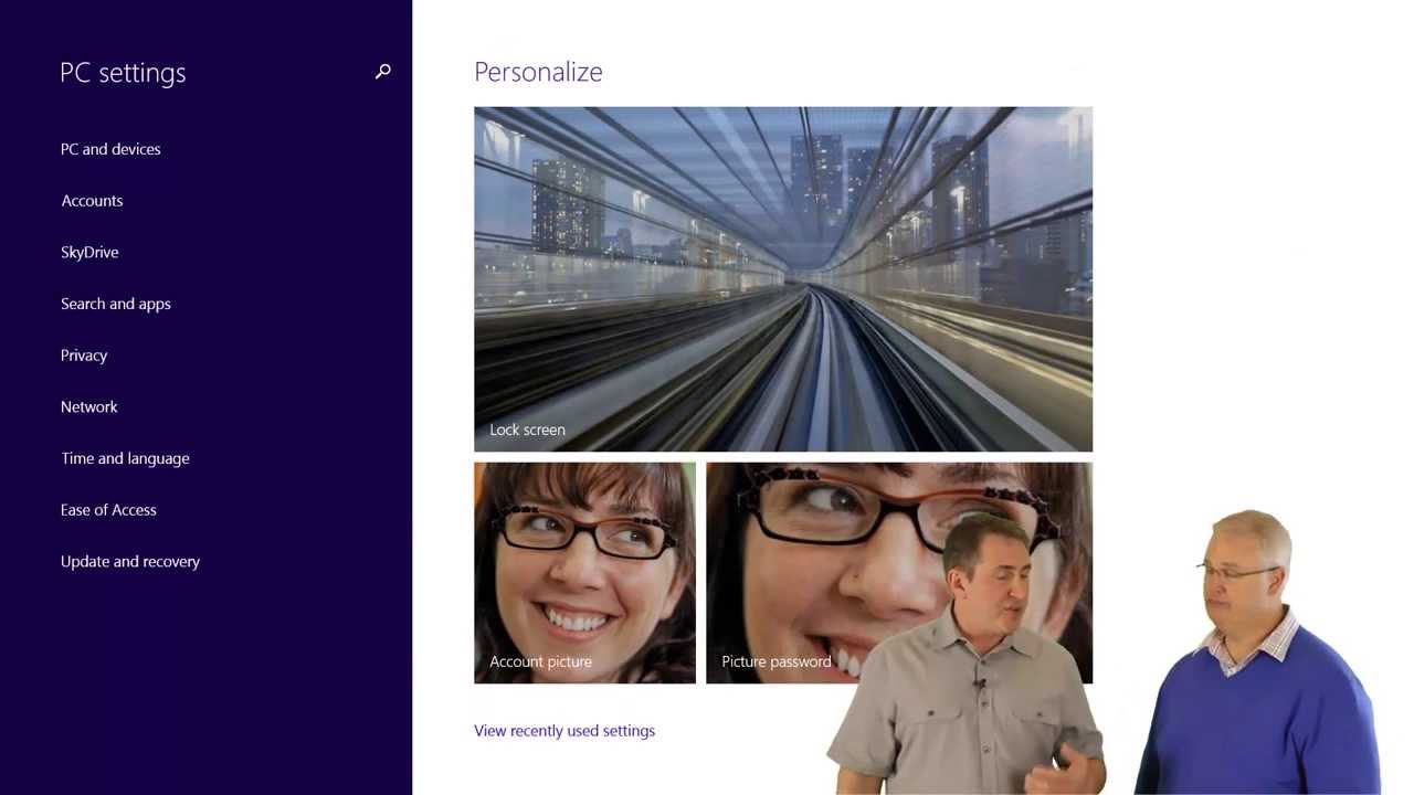 Windows 8.1 New User Interface: Session 3 (Customization) - YouTube