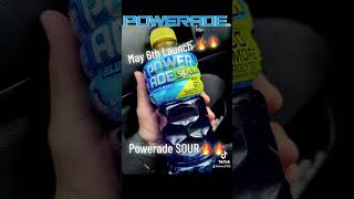 New Powerade SOUR - Blue Razz Set release Date for May 6th -@Powerade @PoweradeUS #cocacola